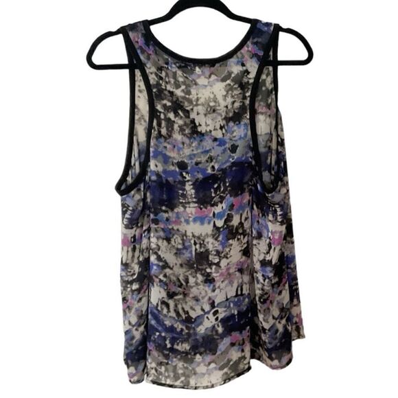 Eyeshadow Colorful Racer Back Tank/Top/Tunic 2X - Picture 2 of 3